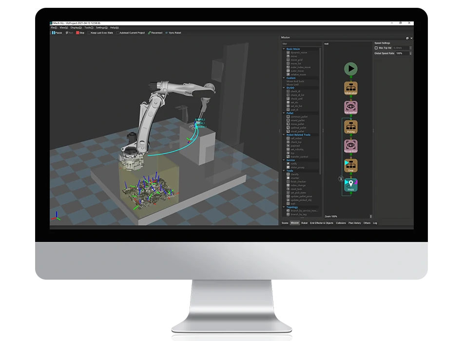 Mech-Viz 机器人智能编程环境